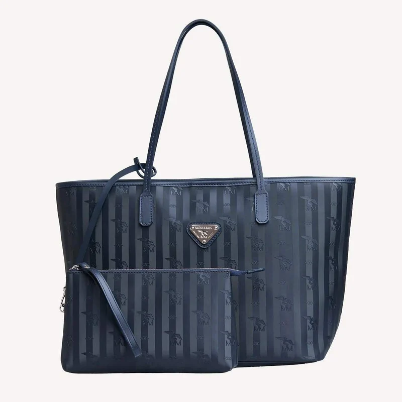 Cityshopper grau Velours mit Canvas