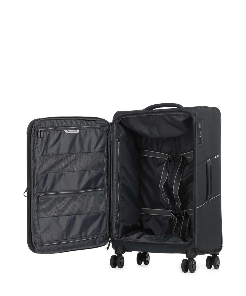 Travelite Skaii 4-Rollen Trolley Set anthracite