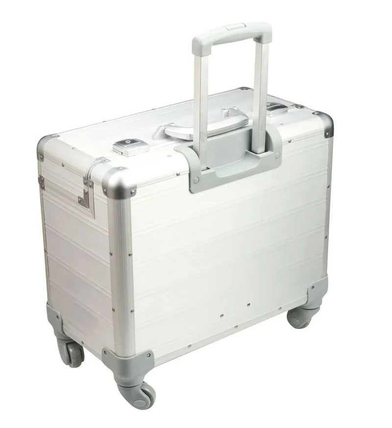 Pilotenkoffer Pandora 13 Zoll Silber Matt