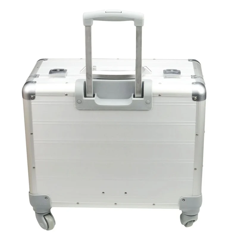 Pilotenkoffer Pandora 13 Zoll Silber Matt