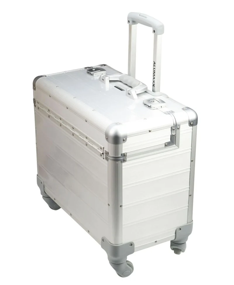 Pilotenkoffer Pandora 13 Zoll Silber Matt