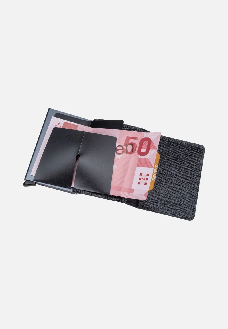 Slimwallet Palmellato Black - Portemonnaie