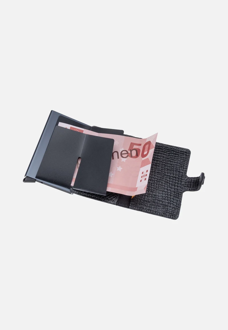 Miniwallet Palmellato Black - Portemonnaie