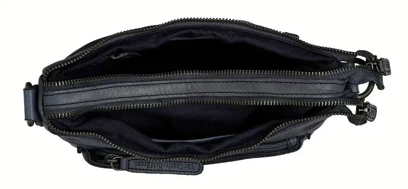 Schultertasche Caroline Navy