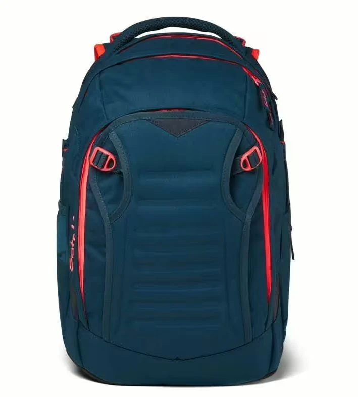Schulrucksack Match Pink Phantom Petrol