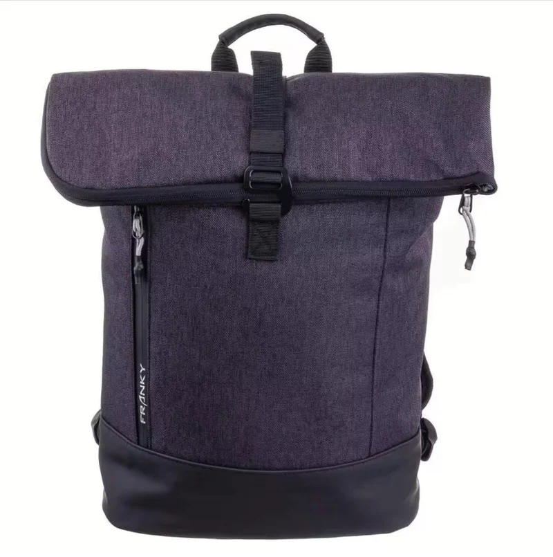 Tagesrucksack Hermine Flanell L Schwarz