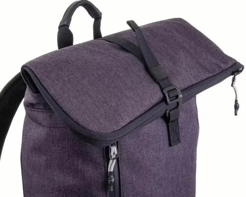 Tagesrucksack Hermine Flanell L Schwarz