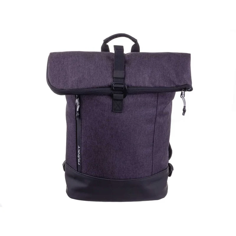 Tagesrucksack Hermine Flanell L Schwarz