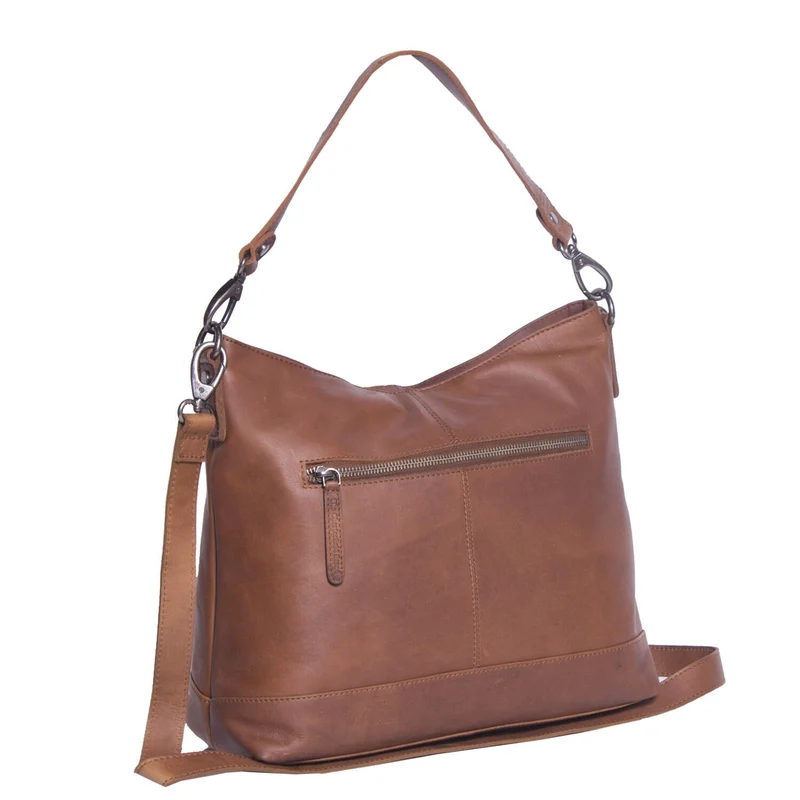 Schultertasche Amelia Cognac