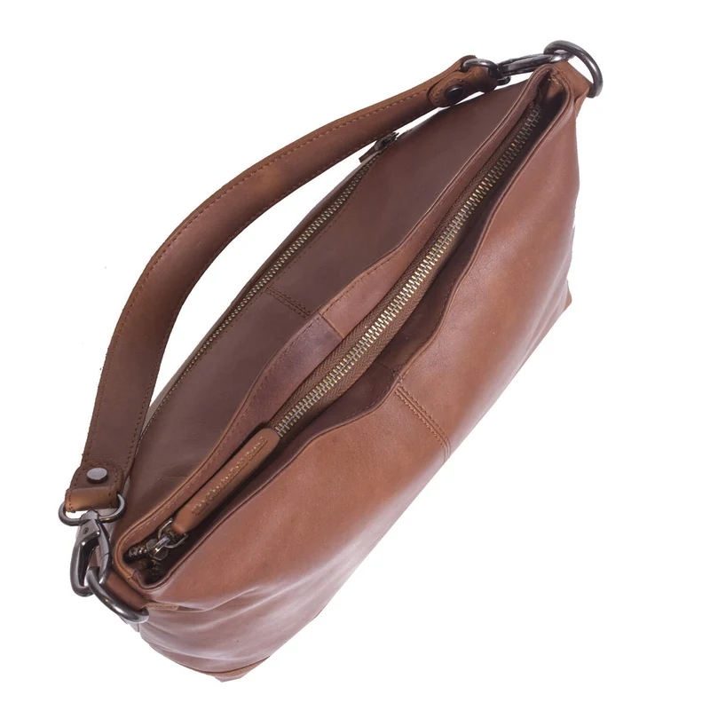 Schultertasche Amelia Cognac