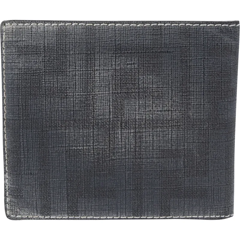 Fendi Monogram FF Canvas Bifold Card Holder Wallet