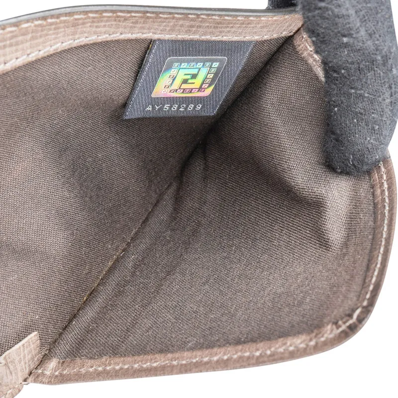 Fendi Monogram FF Canvas Bifold Card Holder Wallet