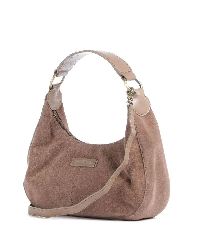 Depeche Madrid Beuteltasche taupe