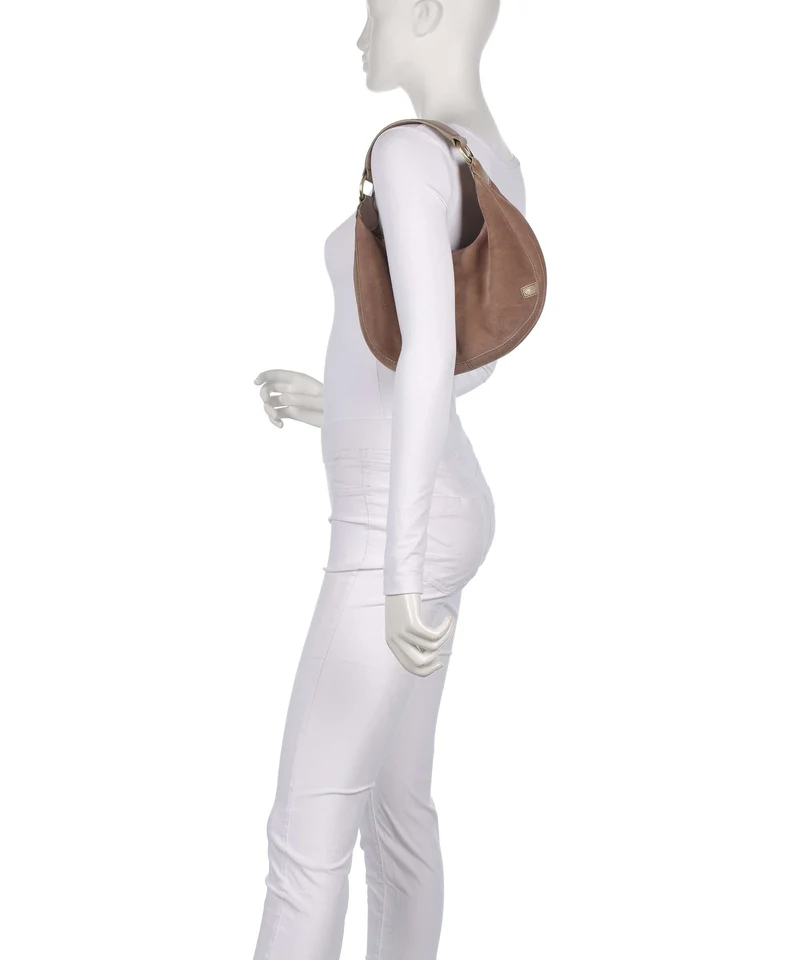 Depeche Madrid Beuteltasche taupe