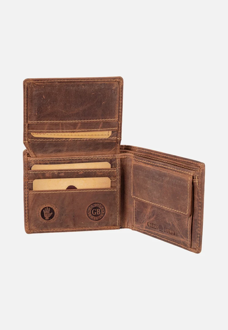 Vintage RV RFID Sattelbraun - Portemonnaie