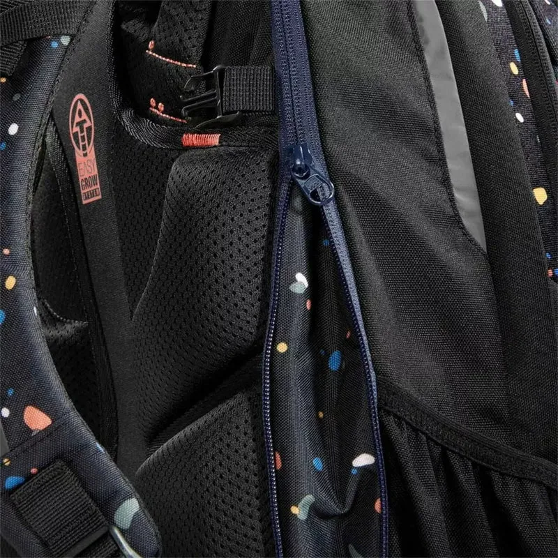 Schulrucksack Porter Sprinkled Candy Schwarz, Rosa