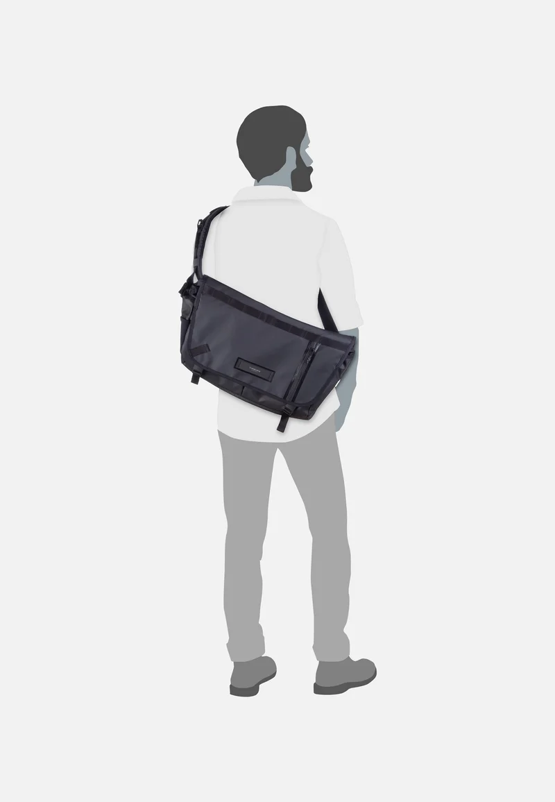 Especial Stash L Jet Black - Messenger Bag