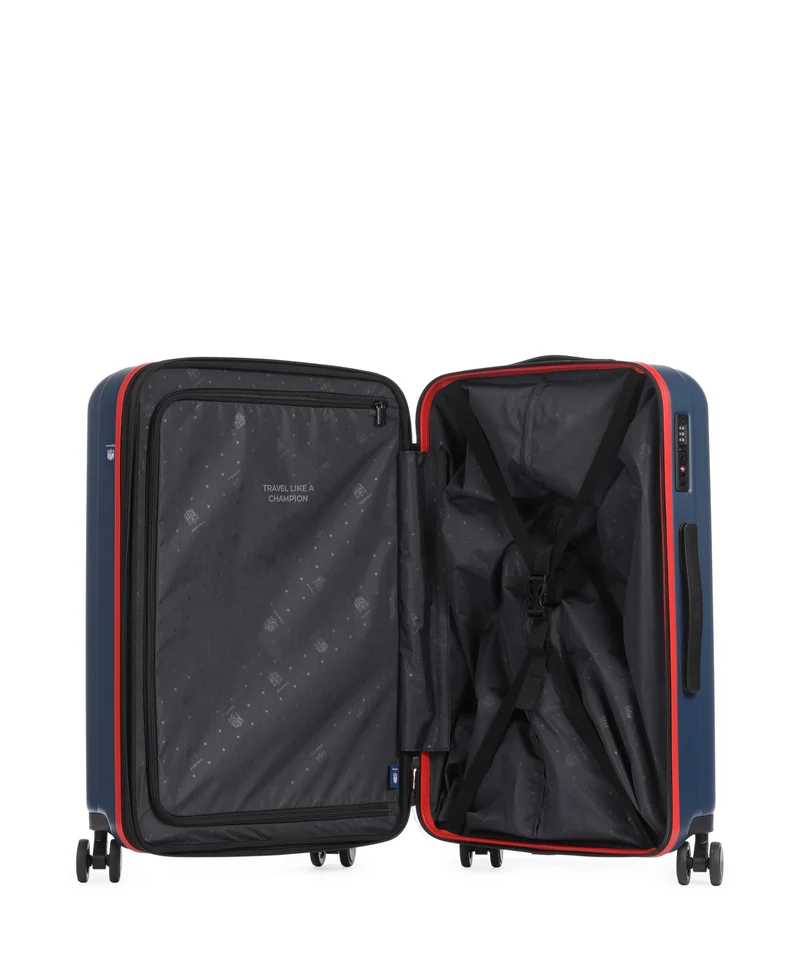 Travelite NFL 4-Rollen Trolley Set new england patriots