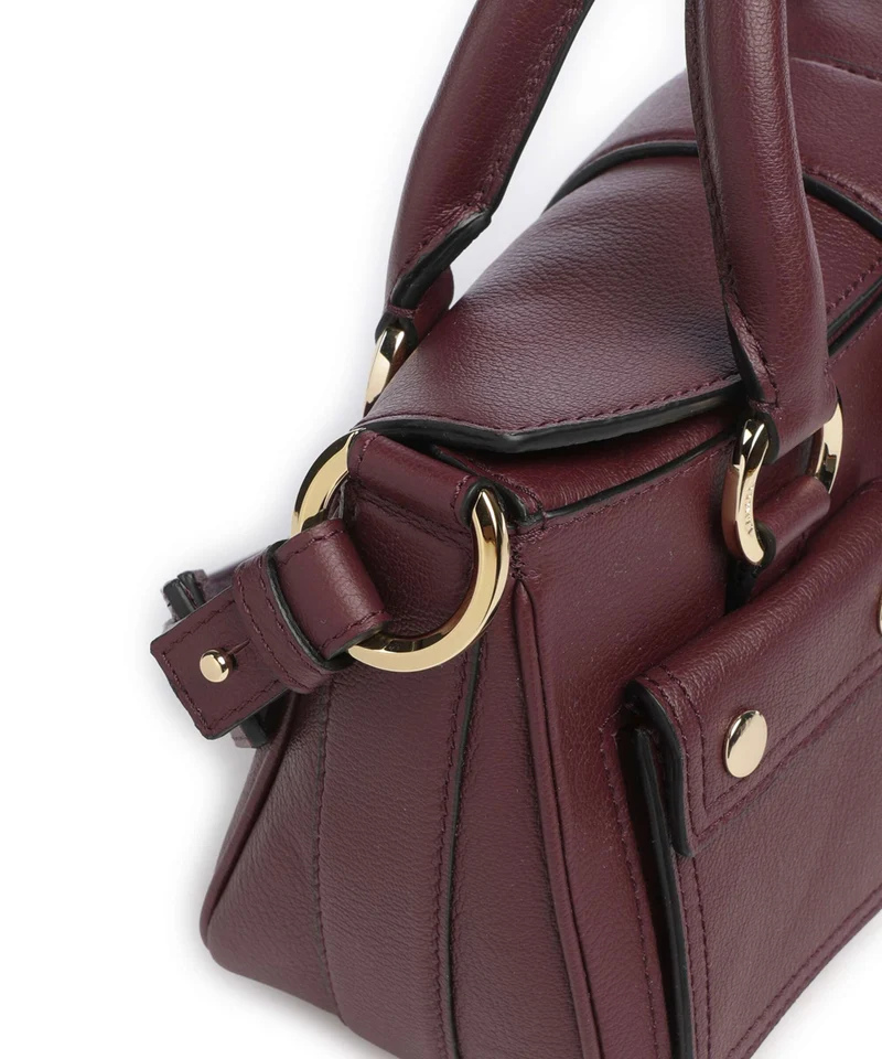 Lancel Multipocket Handtasche cassis