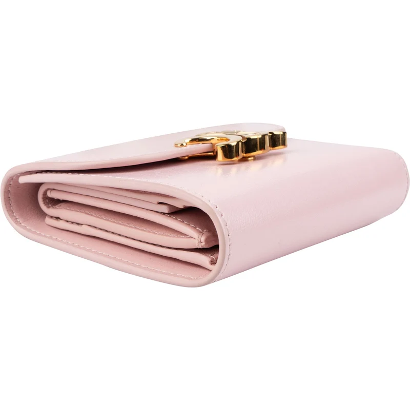 Celine Pink Calfskin Triomphe Wallet