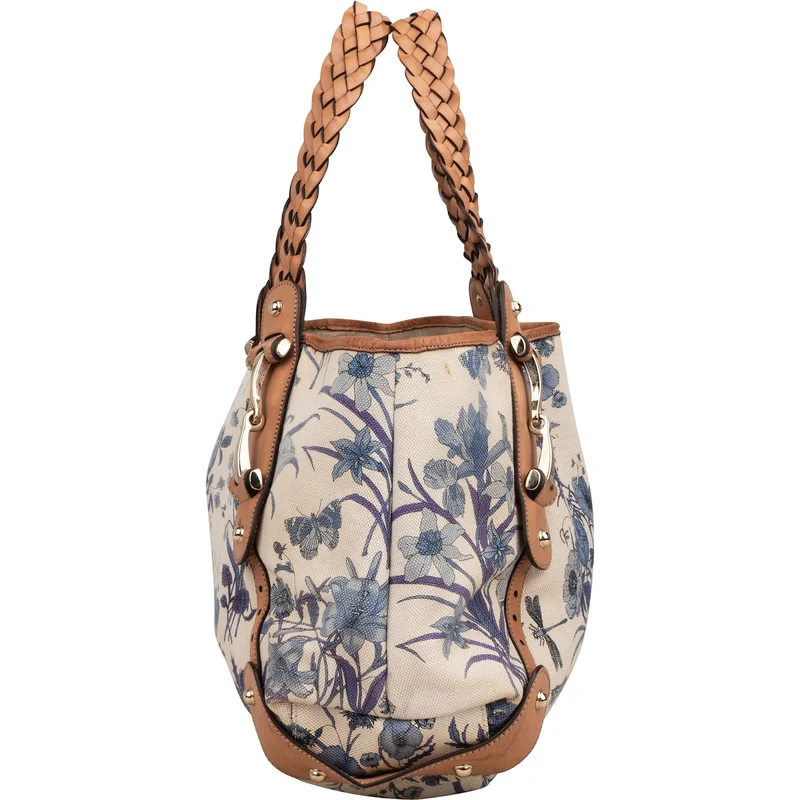 Gucci Floral Monogram Pelham Shoulder Bag