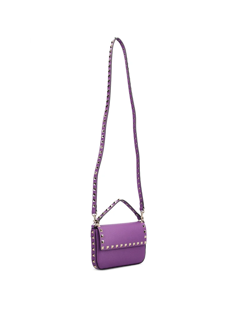 VALENTINO GARAVANI Pouch Rockstud In Vitello