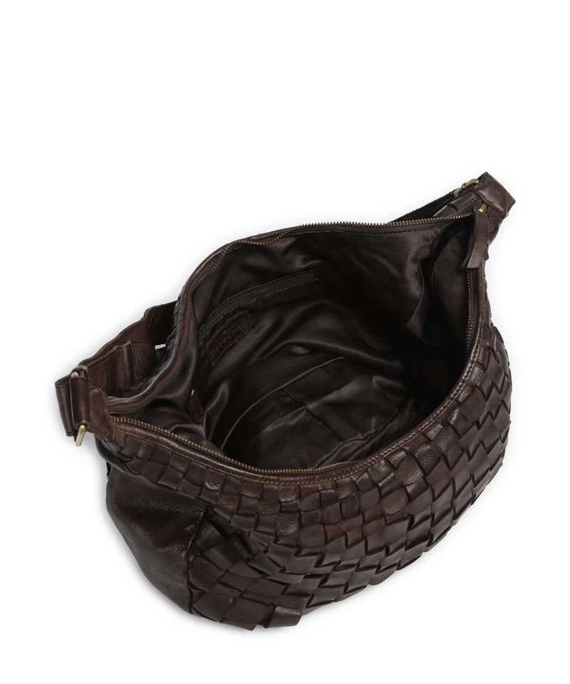 Depeche Warsaw Beuteltasche dark brown