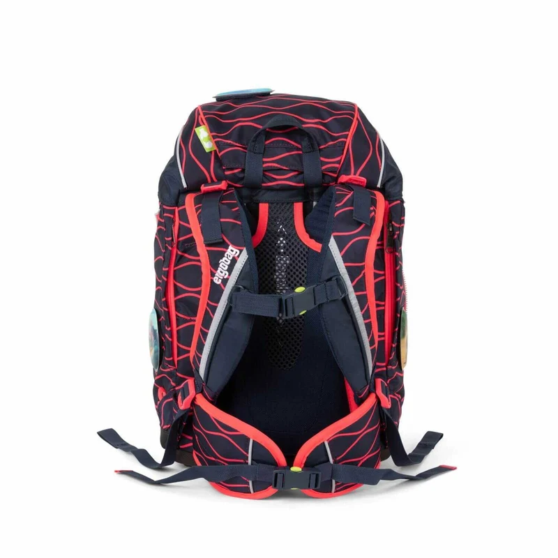 Schulrucksack Pack Lumi Set 6tlg. Wellenreitbär Blau, Pink