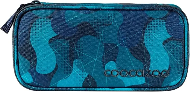 Schlampermäppchen Coudy Camou Blau