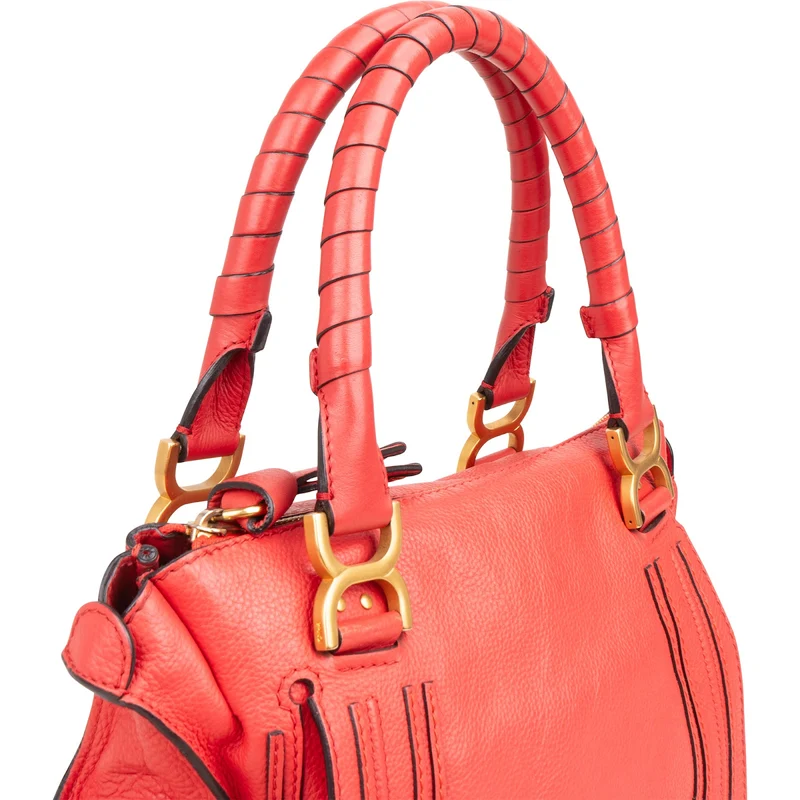 Chloé Grained Calfskin Marcie Handbag