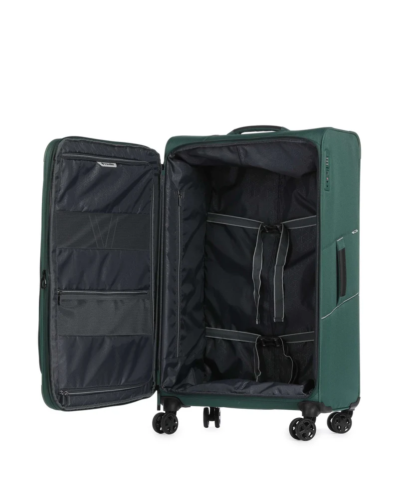 Travelite Skaii 4-Rollen Trolley green