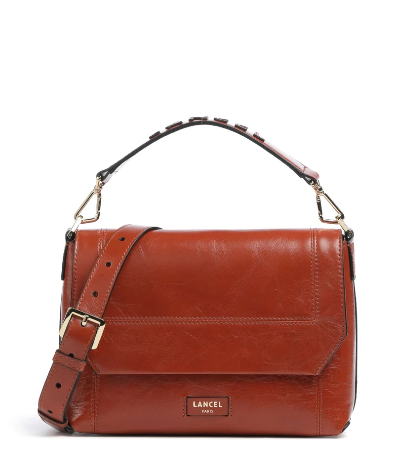 Lancel Ninon M Handtasche brick