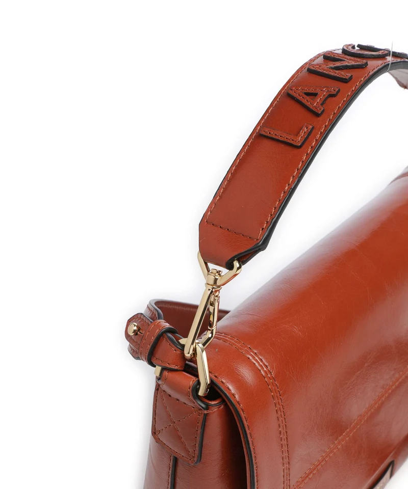 Lancel Ninon M Handtasche brick