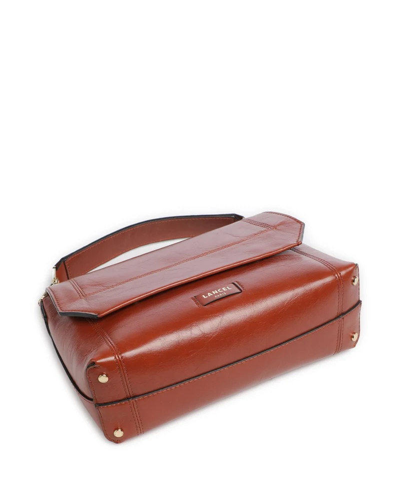 Lancel Ninon M Handtasche brick