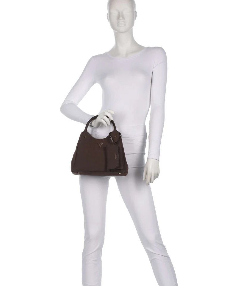 Guess Lorella Girlfriend Small Handtasche espresso
