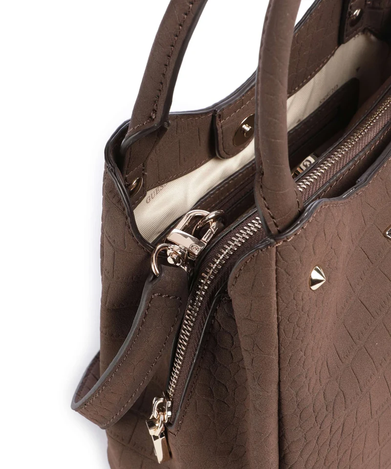 Guess Lorella Girlfriend Small Handtasche espresso