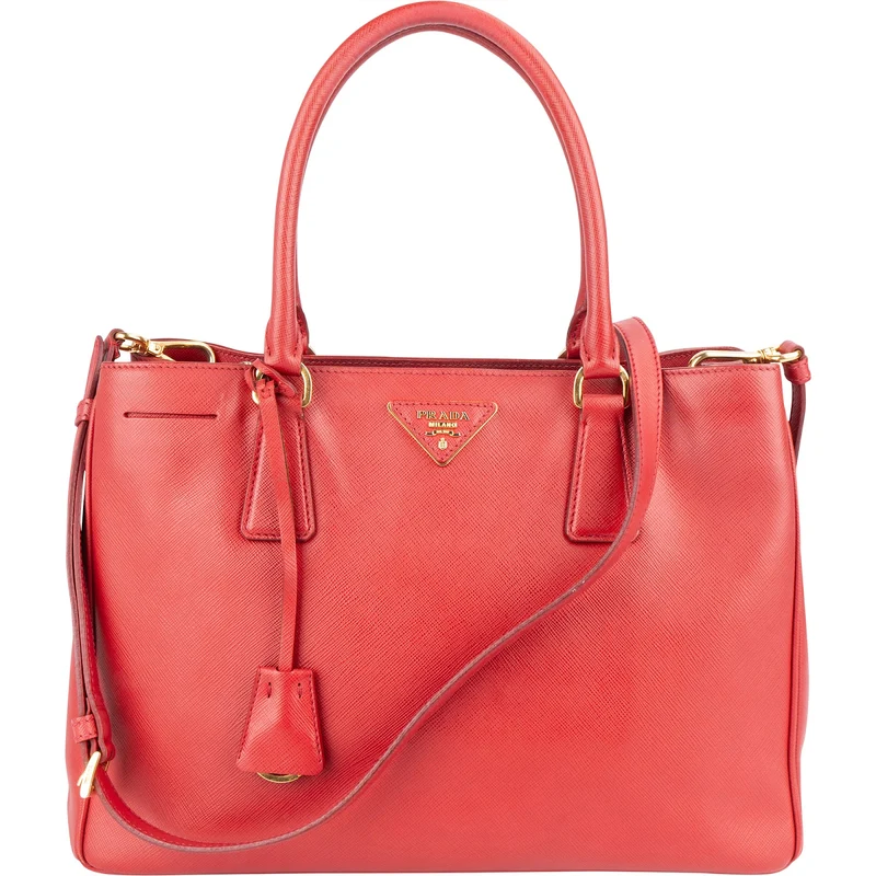 Prada Saffiano Leather Lux Galleria Handbag