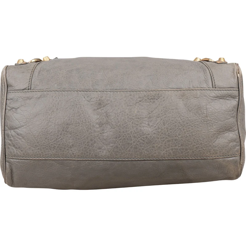 Balenciaga Grey Leather City Jumbo Handbag