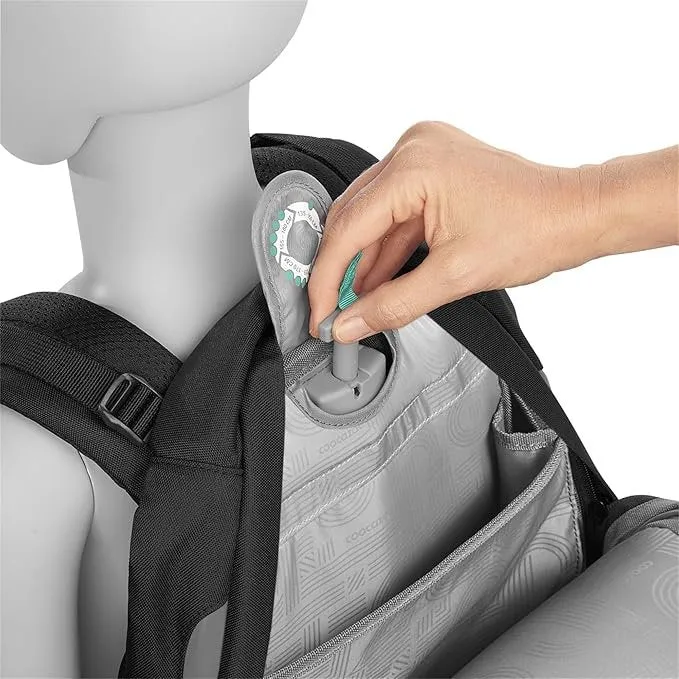 Schulrucksack Mate Black Carbon Schwarz