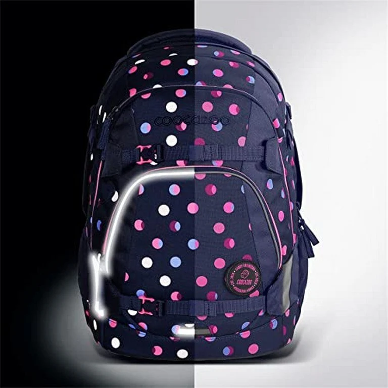 Schulrucksack Mate Reflective Moons Lila