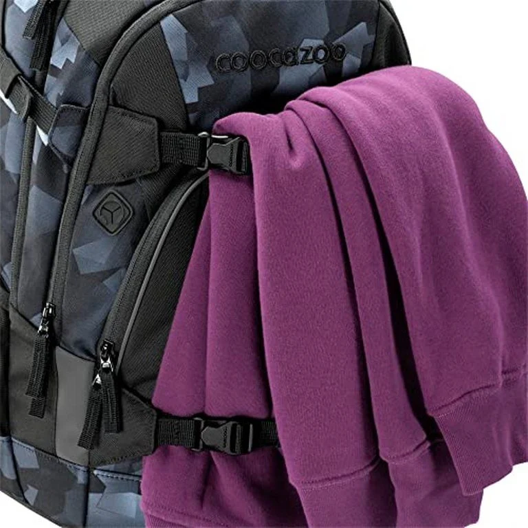 Schulrucksack Mate Grey Rocks Grau