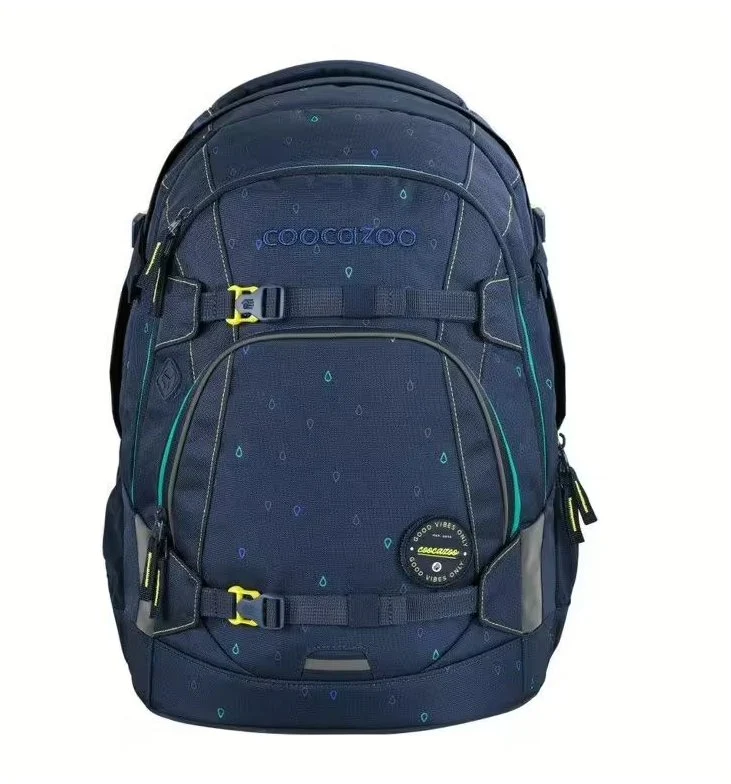 Schulrucksack Mate Happy Raindrops Blau