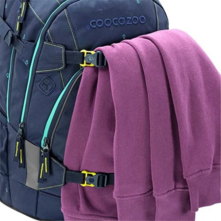 Schulrucksack Mate Happy Raindrops Blau