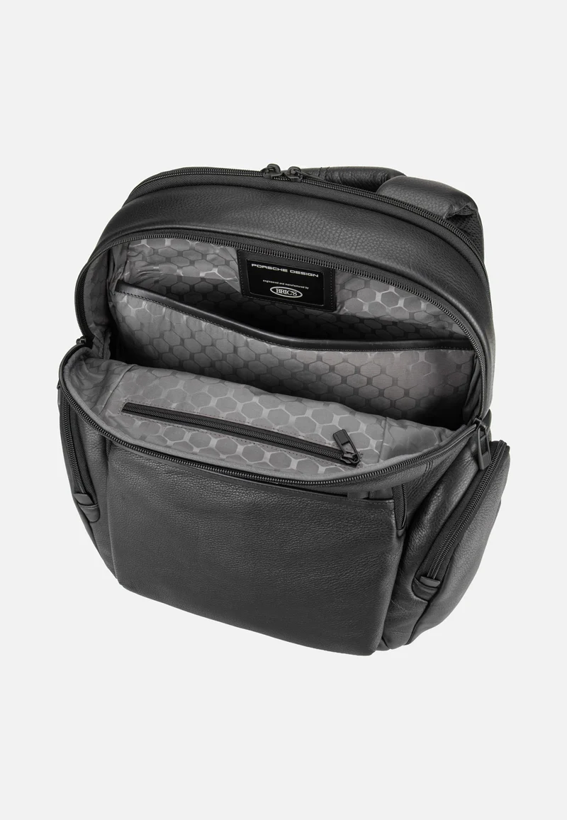 Roadster Leather Evo Backpack Black - Rucksack