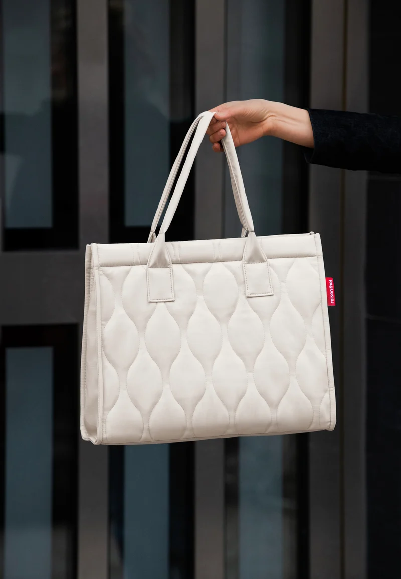 Daily Shopper Puffer Stone - Tote Bag