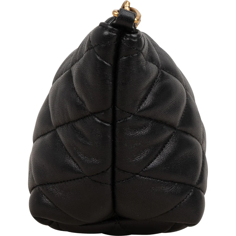 Saint Laurent Quilted Lambskin Sade Pochette Shoulder Bag