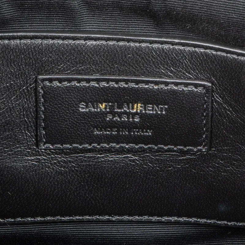 Saint Laurent Quilted Lambskin Sade Pochette Shoulder Bag