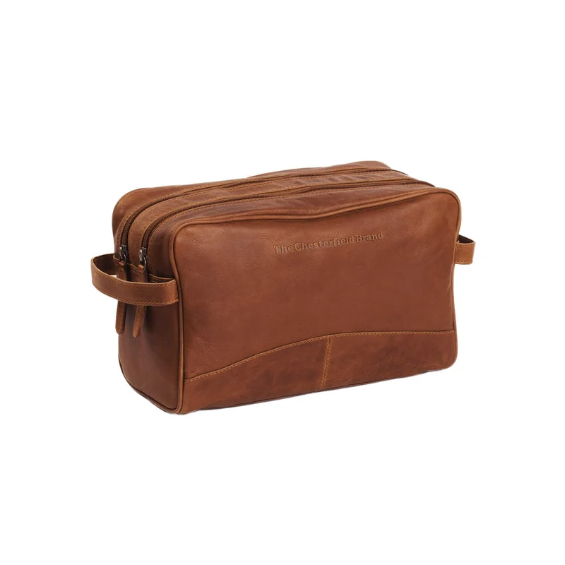 Kulturtasche Stefan Cognac