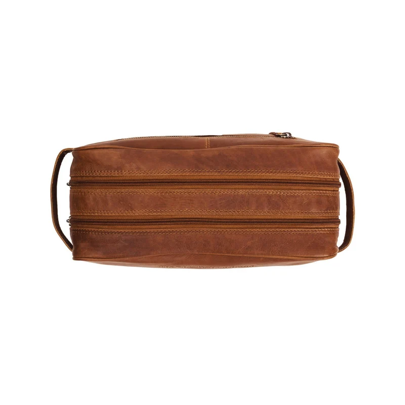 Kulturtasche Stefan Cognac
