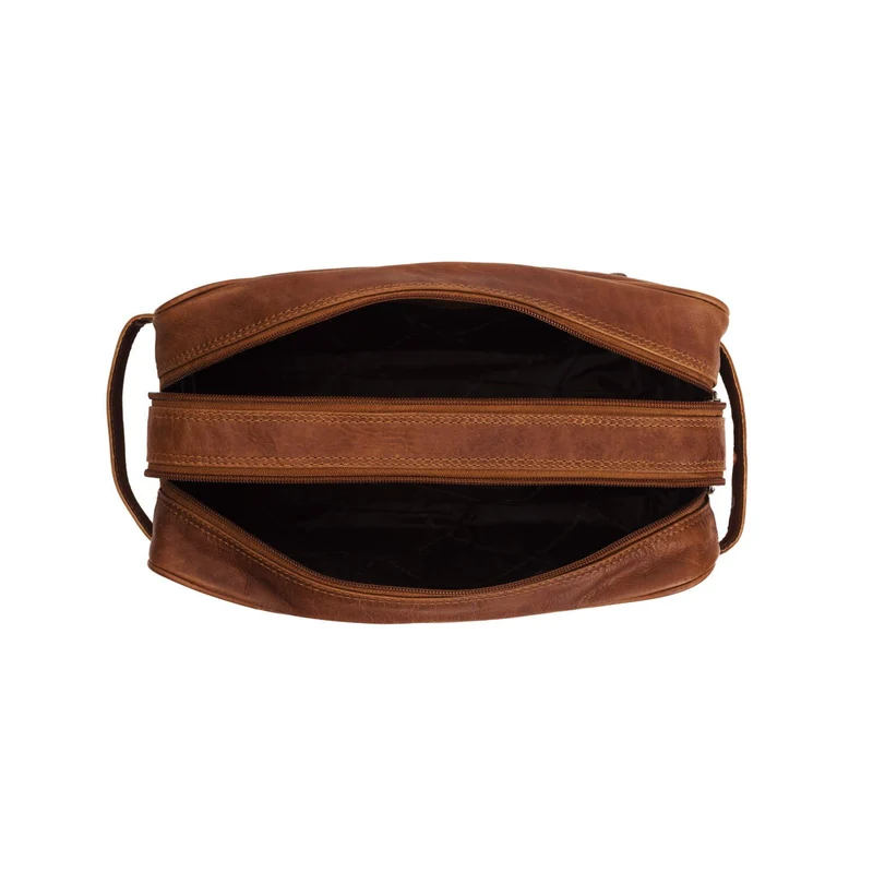 Kulturtasche Stefan Cognac